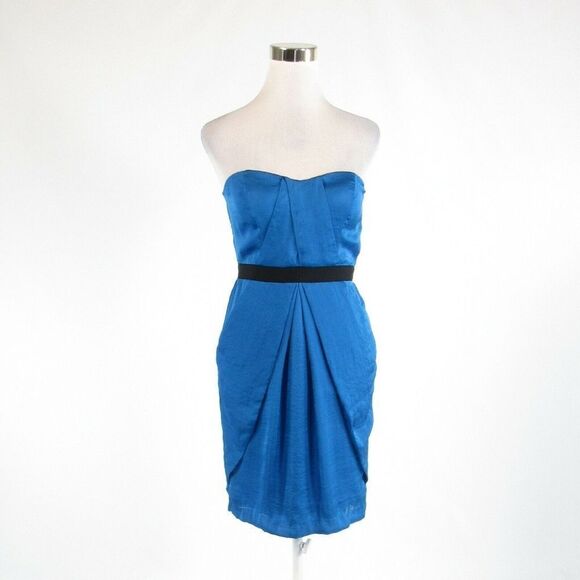 Dark blue VINCE CAMUTO sheath dress 4 NWT - Picture 1 of 8